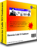 Screenshot for Code 93 Fonts 3.0