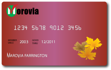 Farrington used in credit cards