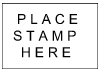 Place stamp here