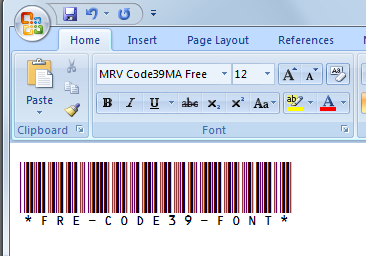 free microsoft word code