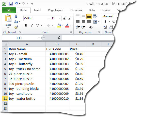 Making labels with mail merge