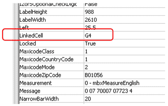 Using LinkedCell Property to Hookup with Excel Data