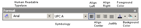 Format Toolbar