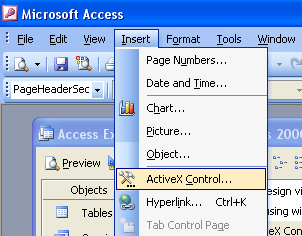 Microsoft Chart Activex Control